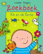 Omslag van Zoekboek Rik en de lente