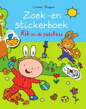 Omslag van Zoek -en stickerboek Rik en de paashaas