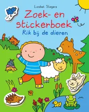 Omslag van Rik bij de dieren