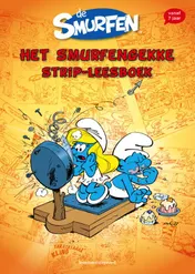 Omslag van Het smurfengekke strip-leesboek