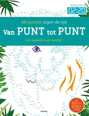 Omslag van 72 puzzels tegen de tijd, van makkelijk n aar moeilijk!