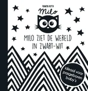 Omslag van Milo ziet de wereld in zwart wit