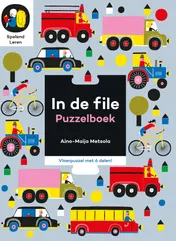 Omslag van In de file puzzelboek
