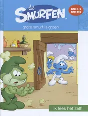 Omslag van Grote Smurf is groen