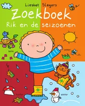 Omslag van Zoekboek Rik en de seizoenen