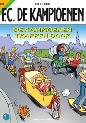 Omslag van De Kampioenen trappen door