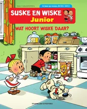 Omslag van AVI E3 Wat hoort Wiske daar?