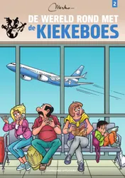 Omslag van De Wereld rond met Kiekeboe