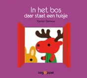 Omslag van In het bos daar staat een huisje