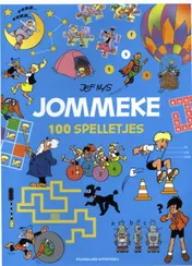 Omslag van 100 spelletjes Jommeke