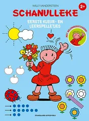 Omslag van Schanulleke eerste kleur- en leerspelletjes met beloningsstickers 2+