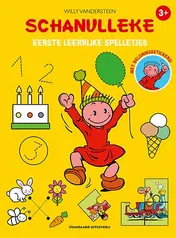 Omslag van Schanulleke eerste leerrijke spelletjes met beloningsstickers 3+