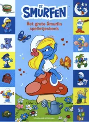 Omslag van Het grote Smurfin spelletjesboek
