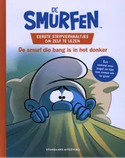 Omslag van Eerste stripverhaaltjes om zelf te lezen - De Smurf die bang is in het donker