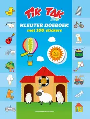 Omslag van Tik Tak Kleuterboek met 100 stickers