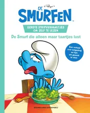 Omslag van Eerste stripverhaaltjes om zelf te lezen - De Smurf die alleen maar taartjes lust