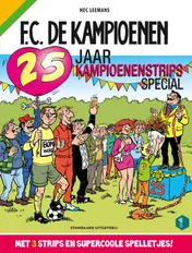 Omslag van 25 jaar F.C. De Kampioenen-strips-special