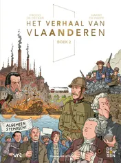 Omslag van Het verhaal van Vlaanderen strip 2