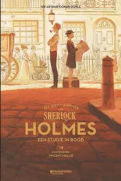 Omslag van Sherlock Holmes - Een studie in rood
