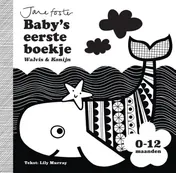 Omslag van Baby's eerste boekje: Walvis & Konijn