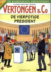 Omslag van De vierpotige president