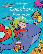 Omslag van Zoekboek Onder water met Rik