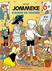 Omslag van Jommeke Kleuren en tekenen