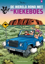 Omslag van De wereld rond met de Kiekeboes