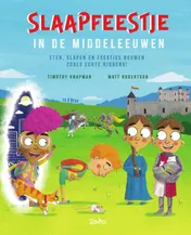 Omslag van Slaapfeestje in de middeleeuwen