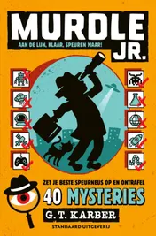 Omslag van Murdle Jr Puzzelboek 2: Aan de lijn, klaar, speuren maar!