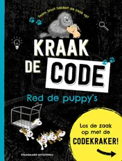 Omslag van Kraak de code: Red de puppy's