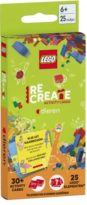 Omslag van Lego ReCreate Activity Cards: Dieren