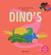 Omslag van Pippa en Otto bij de dino's