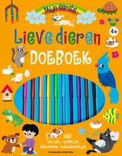 Omslag van Mijn eerste doeboek Lieve dieren