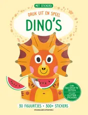 Omslag van Druk uit en speel: Dino's
