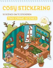 Omslag van Cosy stickering: Tiny crime scenes