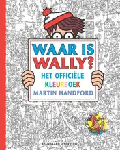 Omslag van Waar is Wally? Het officiële kleurboek