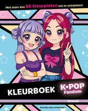 Omslag van K-Pop fandom kleurboek