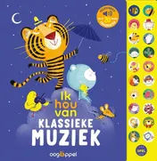 Omslag van Ik hou van klassieke muziek: geluidenboek met de 20 mooiste fragmenten