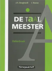 Omslag van Taal meester oefenb.