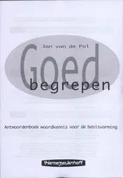 Omslag van Goed begrepen