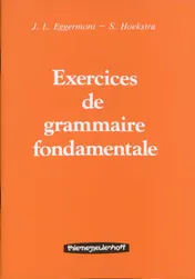 Omslag van Exercices de grammaire fondamentale