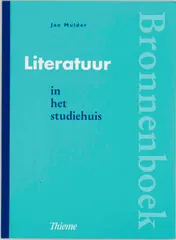 Omslag van Bronnenboek literatuur