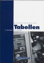 Omslag van Tabellen metaaltechniek