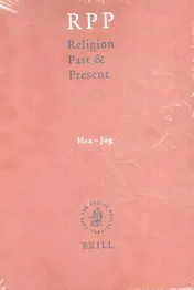 Omslag van Religion Past and Present, Volume 6 (Hea-Jog)