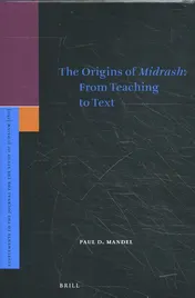 Omslag van The Origins of <i>Midrash</i>: From Teaching to Text