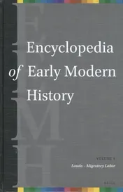 Omslag van Encyclopedia of Early Modern History