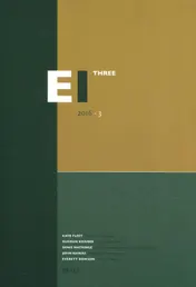 Omslag van Encyclopaedia of Islam Three 2016-3