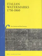Omslag van Italian Watermarks 1750-1860