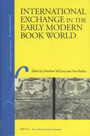 Omslag van International Exchange in the Early Modern Book World